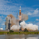 Illustration for article titled These Photos of Worlds Largest Rocket Launch Are Incredible